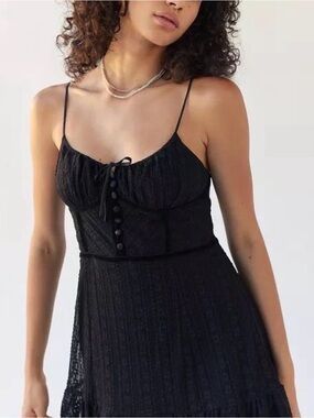 Urban Outfitters Black Silvana Dress